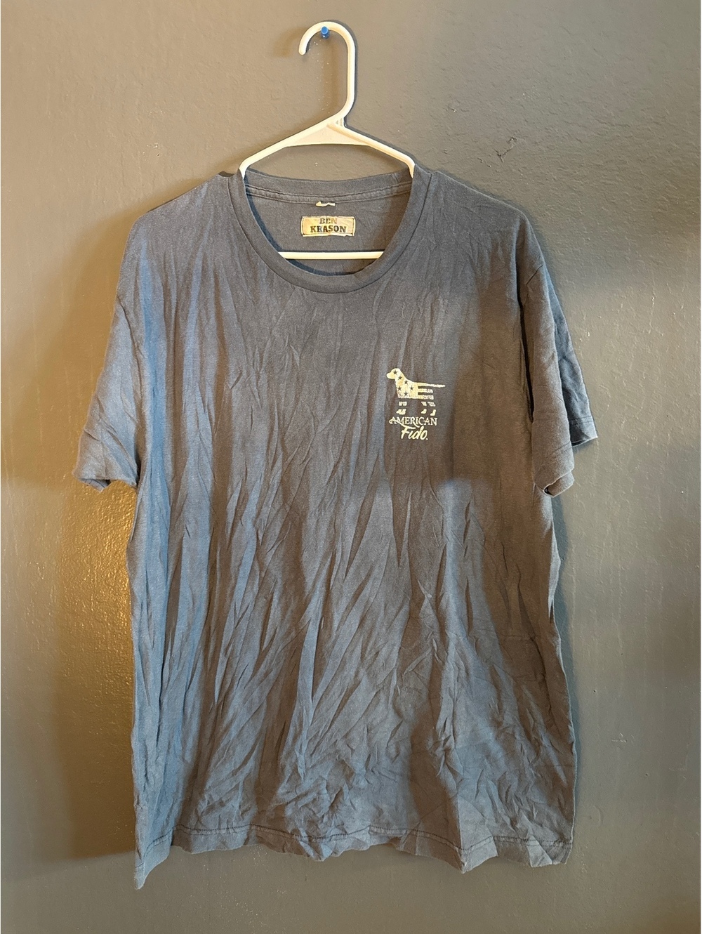 Ben Krason American Fido Graphic T-Shirt with Dachshund Print